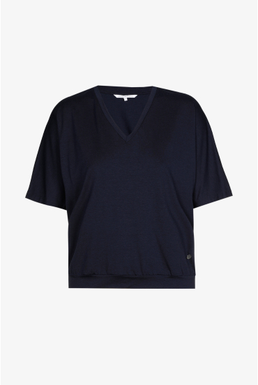 T-shirt met V-hals