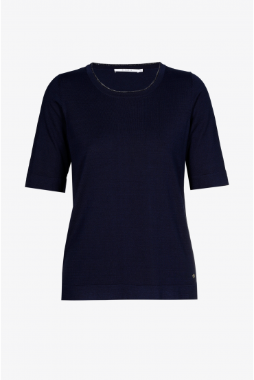 Petit pull fluide en soie
