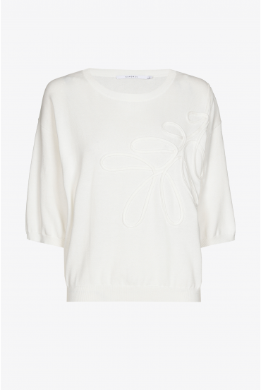 Pull met borduur
