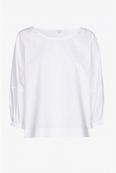 Blouse en matière t-shirt