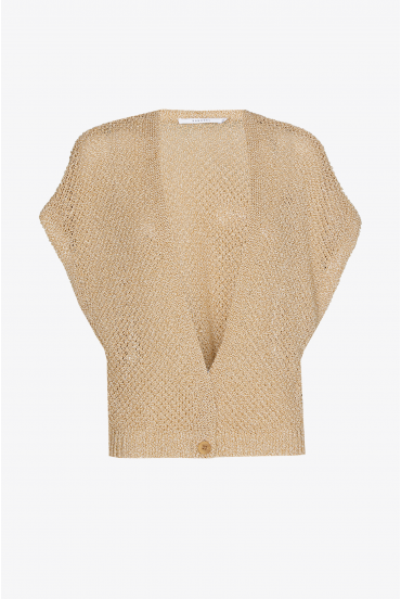 Gilet sans manches structuré