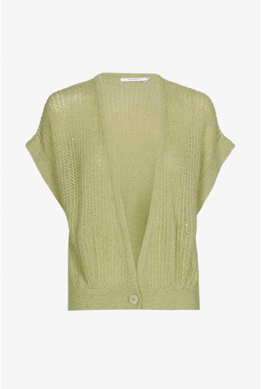 Gilet met korte mouwen 