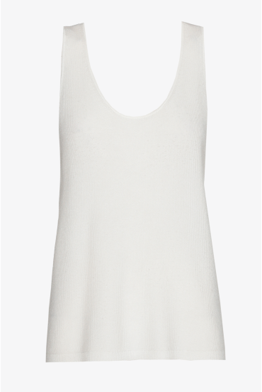 Topje in elegante parelsteek