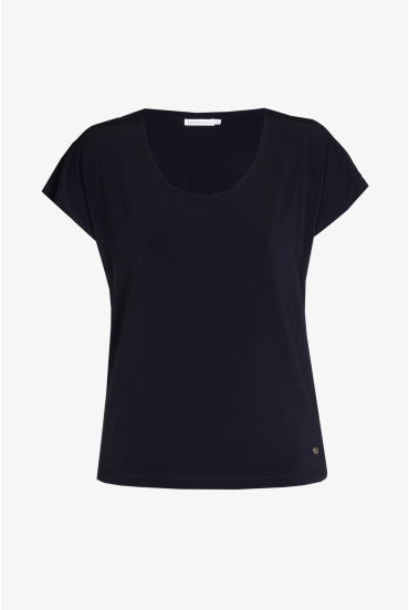 Top with cap sleeves