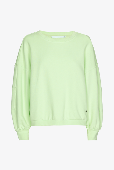 Sweater met wash-off effect