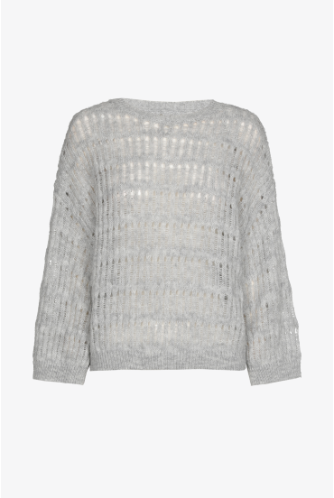 Kontrastierender Pullover