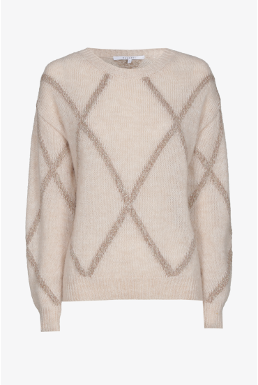 Checked jumper