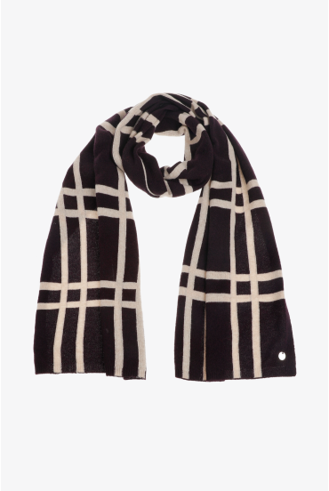 Block print scarf