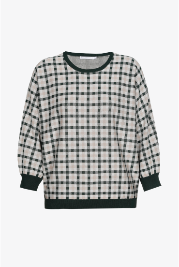 Jumper with jacquard pattern