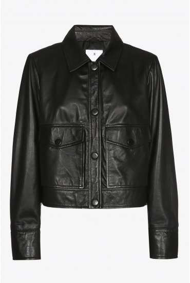 Veste en cuir