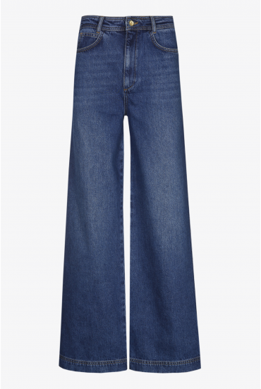 Jeans mit weiten Beinen