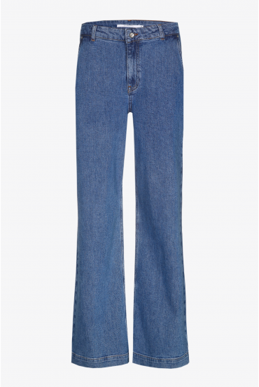Jeans mit weitem Bein