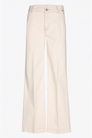 Hose aus Baumwolle im Jeanslook