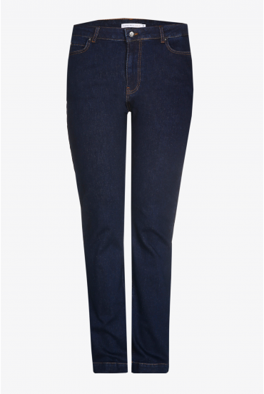 Straight-leg jeans
