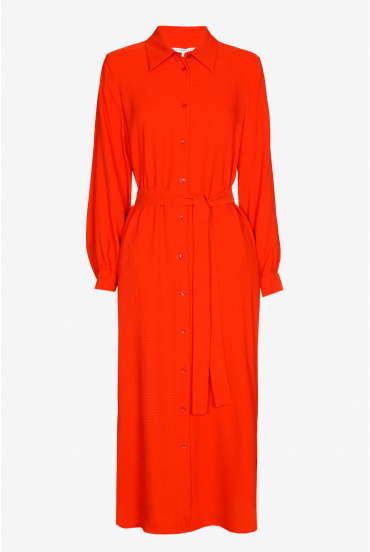 Robe-chemise longue