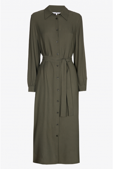Robe-chemise longue