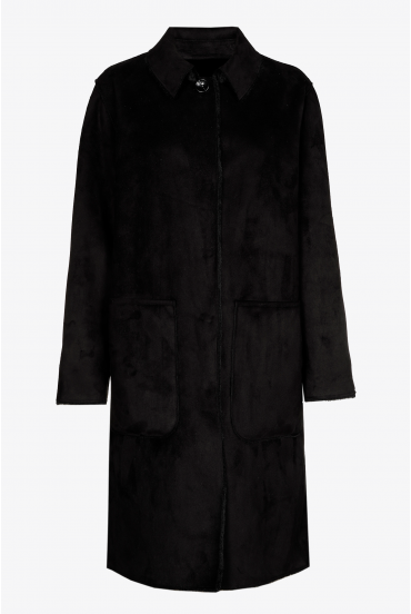 Manteau en mouton retourné
