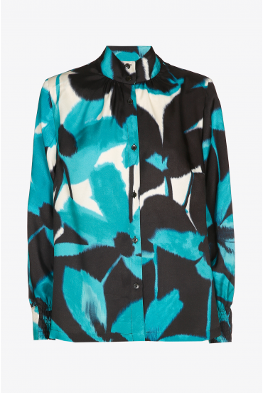 Bluse mit Blumenmuster
