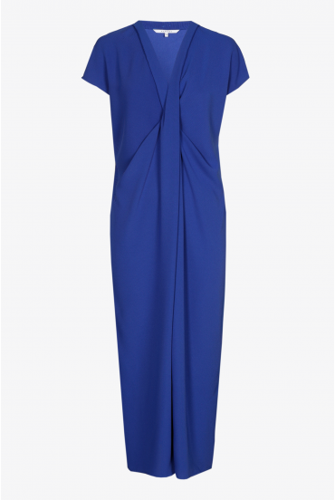 Robe élégante avec détail plissé