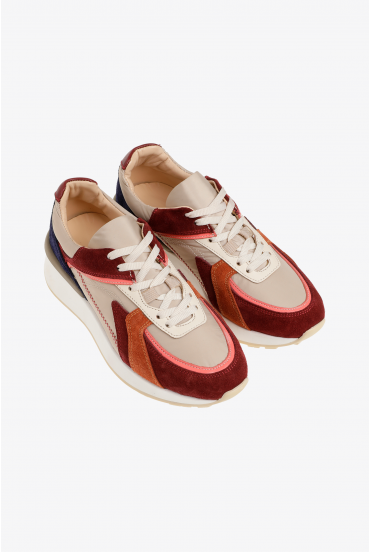 Multi coloured trainers
