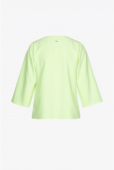 Blouse en tissu sergé
