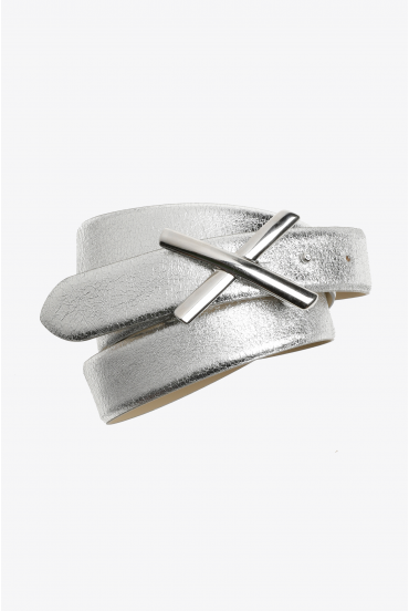 Lederen riem