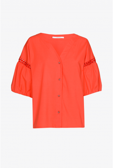 Blouse en coton biologique