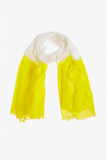 Foulard dip-dye