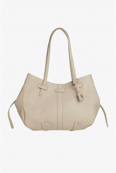Grand sac à bandoulière en faux cuir