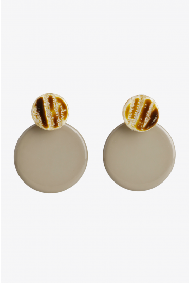 Boucles d’oreilles avec pendentifs originaux