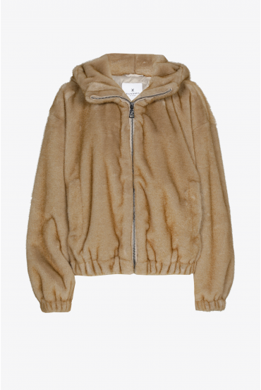 Bomber jasje met kap