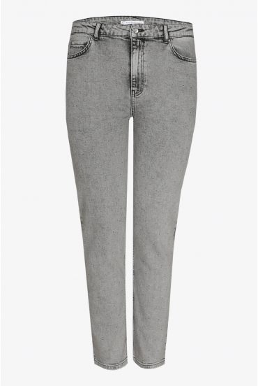 Jeans with studs