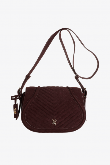 Sac à bandoulière en daim