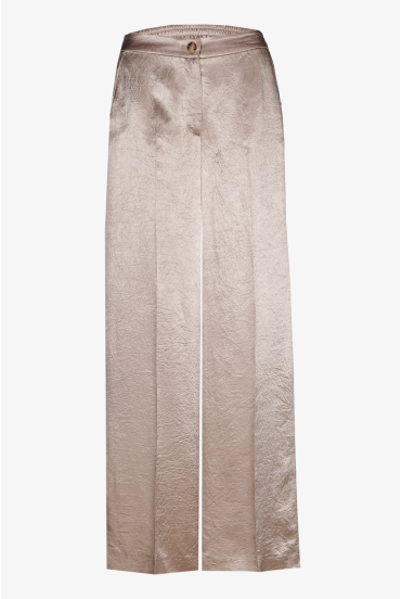 Broek met verfijnde plooien