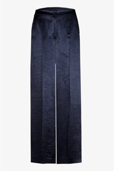 Broek met verfijnde plooien