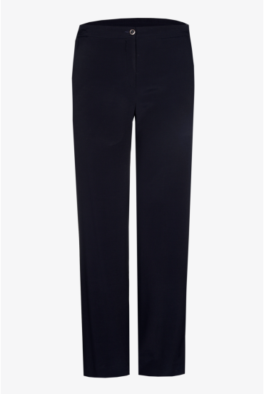 Broek in jerseystof