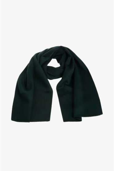 Double face woollen scarf