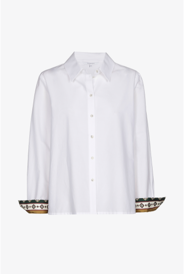 Bluse aus recyceltem Polyester