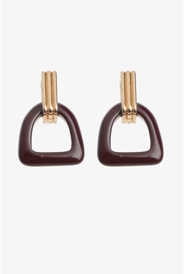 Short earrings