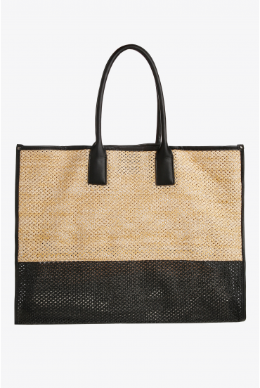 Wicker Xandres shopper 