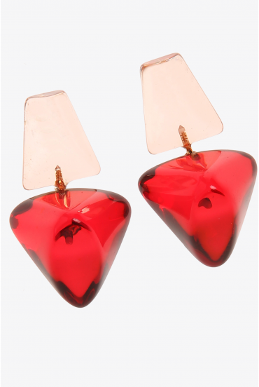 Colourful earrings