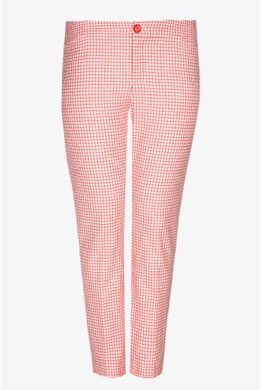 Pantalon paper bag à élastique