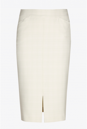 Skirt with elasticated waist