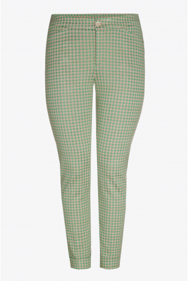 Hose mit Hahnentrittmuster