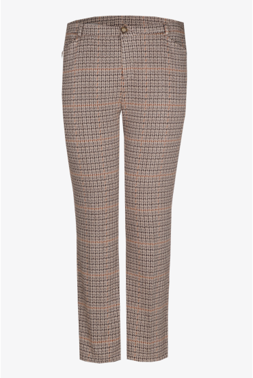 Elegante Hose mit schmal geschnittenem Bein