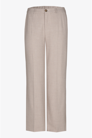 Tailored wide-leg trousers