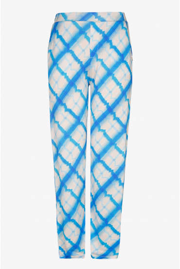 Trousers with original print