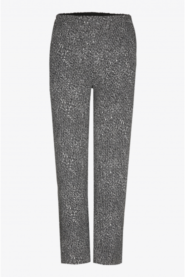Anschmiegsame Hose mit geradem Bein
