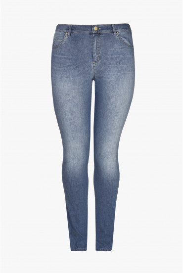Blaue Jeans, slim fit