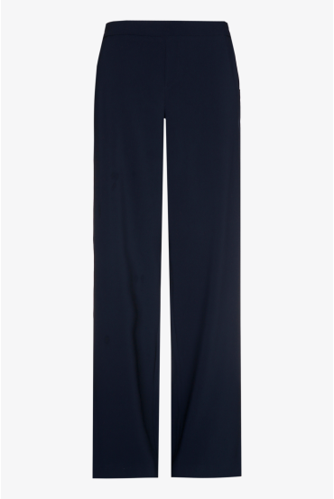 Navyblaue Hosen mit weiter Passform